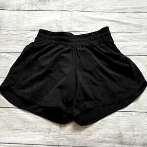 Lululemon Track That Short 5" Women Size 6 Black